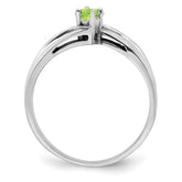 14k White Gold Genuine Family Jewelry Ring - 7 / Genuine